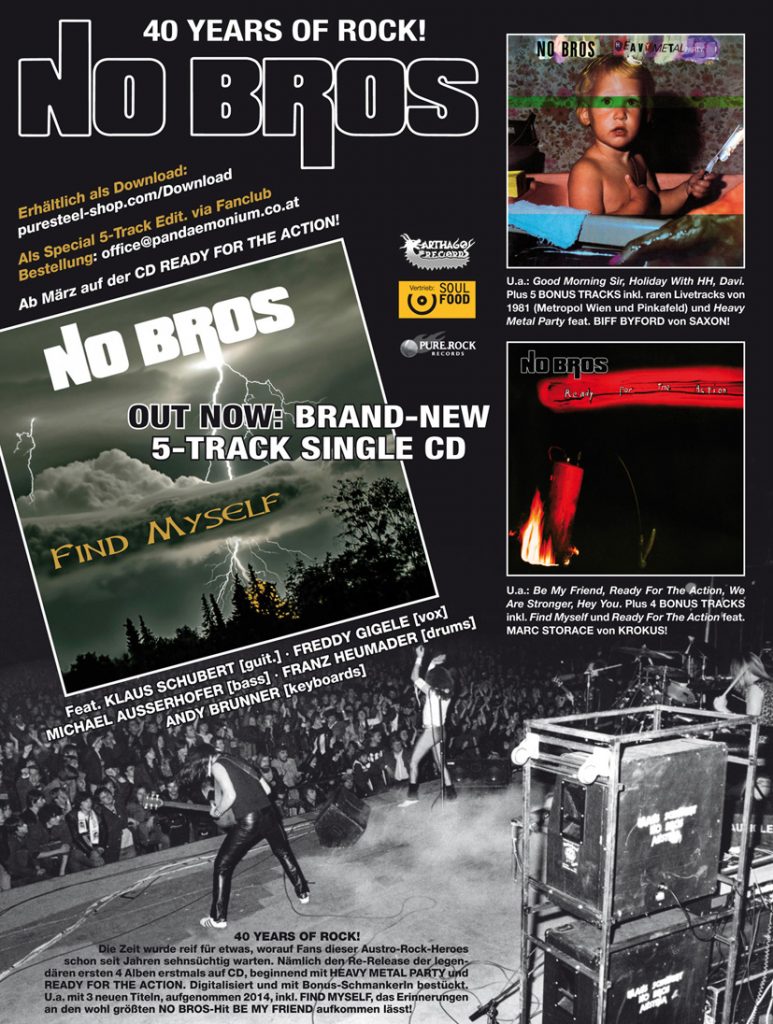 NoBros Flyer 40 Years Find myself_2015